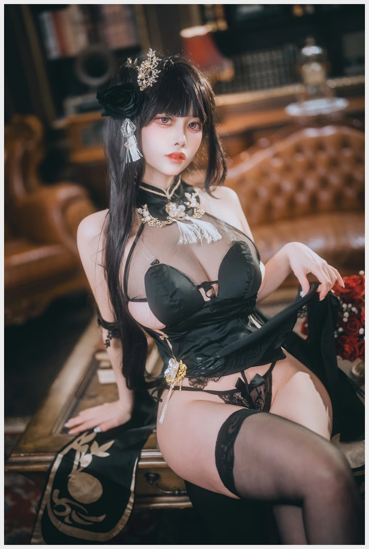 띠띠 DJAWA Azur Lane : ROC Chen Hai – Vestibule of Wonders 웹화보 맛보기 - 모델 띠띠 - 3