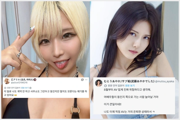 "동인 AV 출연하면 출연 불가?" 일본 AV 업계, 메이커·동인 간 알력 다툼 - 2