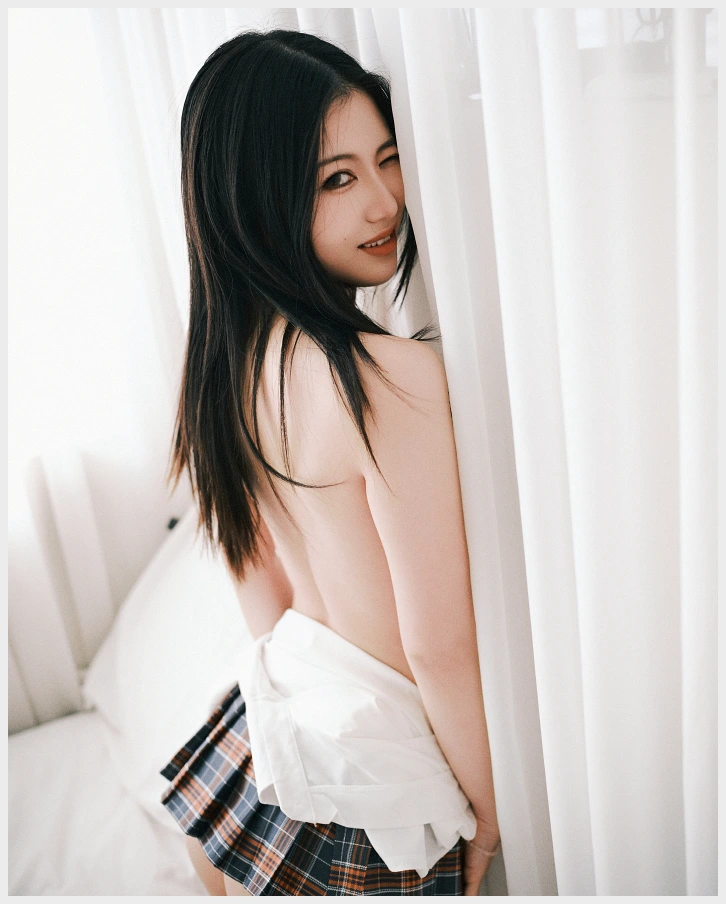 심연 교복 심연 웹화보 맛보기 - 모델 심연 - 3