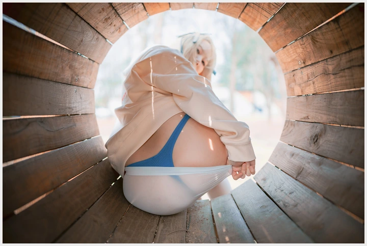 뮤아 웹화보 DJAWA Loose and Tight – Asuna 맛보기 - 모델 뮤아 - 7