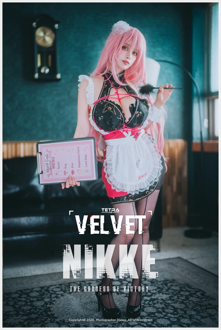 띠띠 웹화보 DJAWA \'Nikke : Velvet\' 맛보기 - 모델 띠띠 - 7