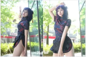 미카 화보 퍼프(Puff) 코스프레 맛보기 - 배우 미카