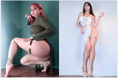 미유 웹하보 코스프레 촬영 화보 - 모델 미유