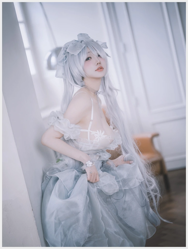 손예은 웹화보 DJAWA \'Nikke : Cinderella – Glass Princess\' 맛보기 - 모델 손예은 - 4