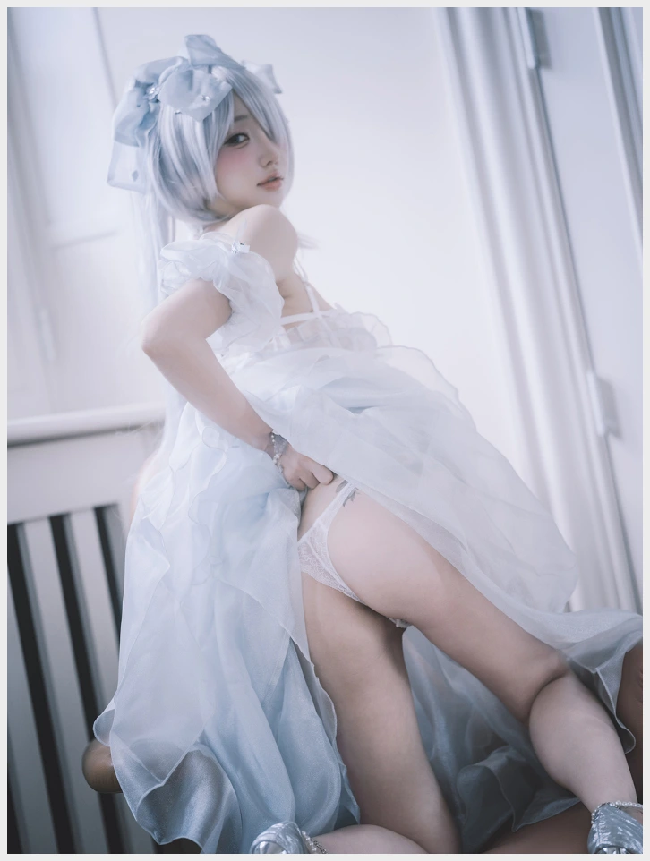 손예은 웹화보 DJAWA \'Nikke : Cinderella – Glass Princess\' 맛보기 - 모델 손예은 - 5