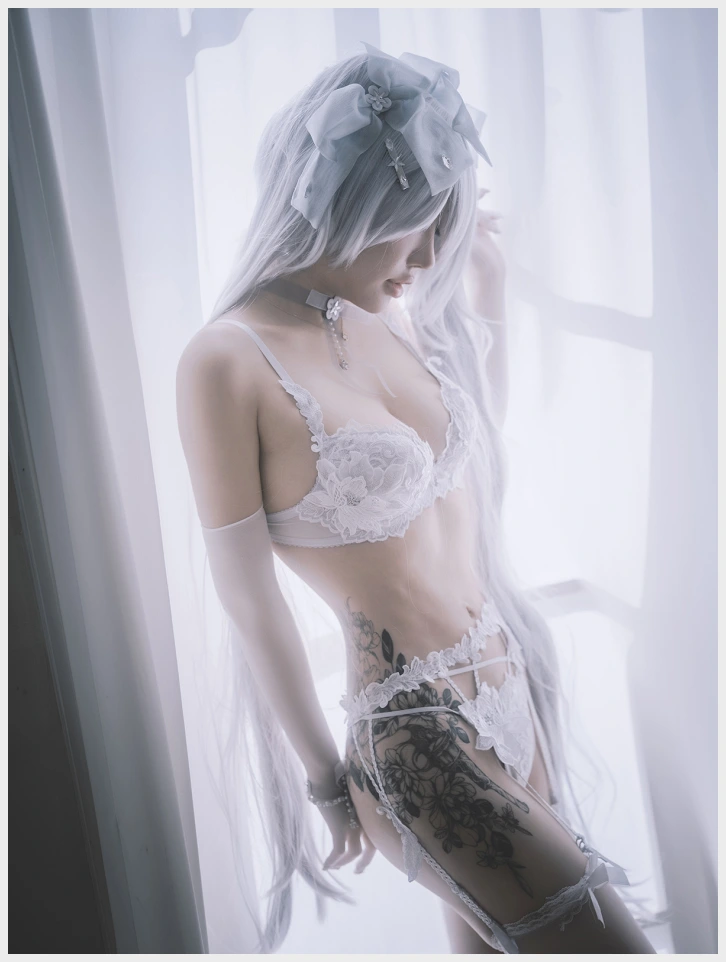 손예은 웹화보 DJAWA \'Nikke : Cinderella – Glass Princess\' 맛보기 - 모델 손예은 - 10
