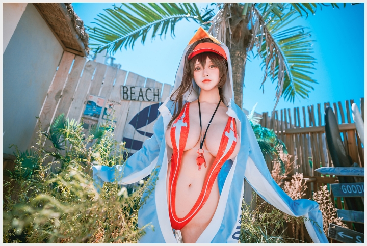 띠띠 웹화보 DJAWA \'Nikke : Marciana – Marine Study\' 맛보기 - 모델 띠띠(DDiDDi) - 1