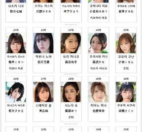 2026년 07월 AV 여배우 순위 TOP 50 - FANZA 월간 동영상 판매 부문