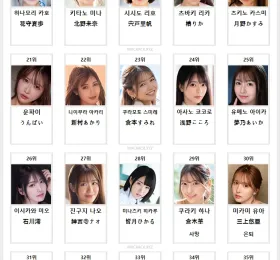 2026년 09월 AV 여배우 순위 TOP 50 - FANZA 월간 스트리밍 & 다운로드 판매 부문